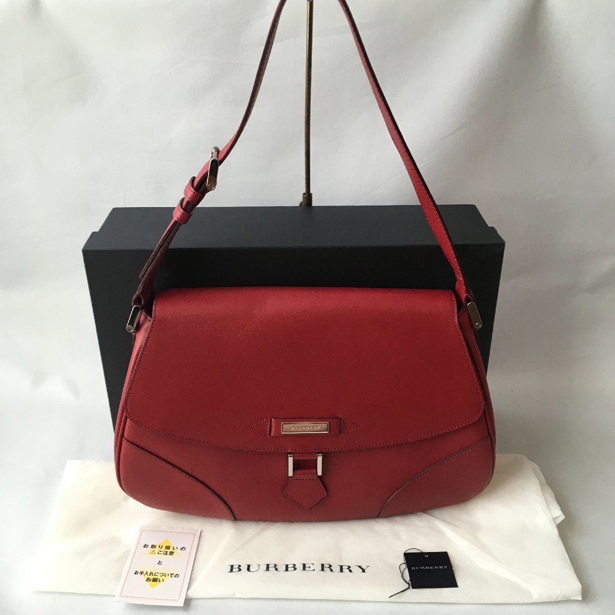 極美品 BURBERRY バーバリー ノバチェック ワンショルダー バッグ