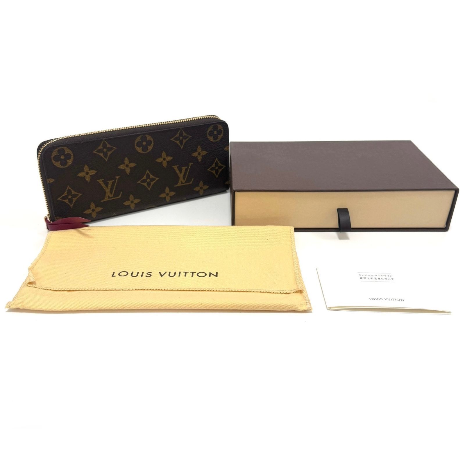 ルイヴィトン M60742 モノグラム ポルトフォイユ クレマンス 長財布  