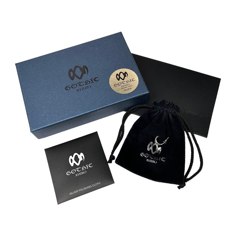 YOHJI YAMAMOTO ☆SILVER 950 VAMPIRE PIERCE SILVER 要在庫確認 GOTHIC YOHJI YAMAMOTO - GOTHIC YOHJI YAMAMOTO VAMPIRE PIERCE