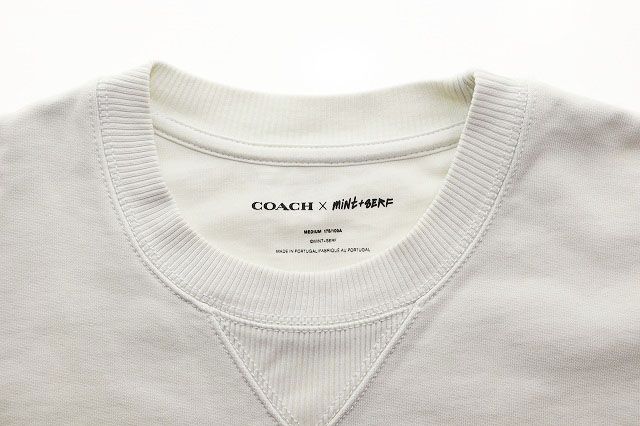 コーチ COACH × MINT+SERF SWEAT SHIRT WHITE M CK694 ミント