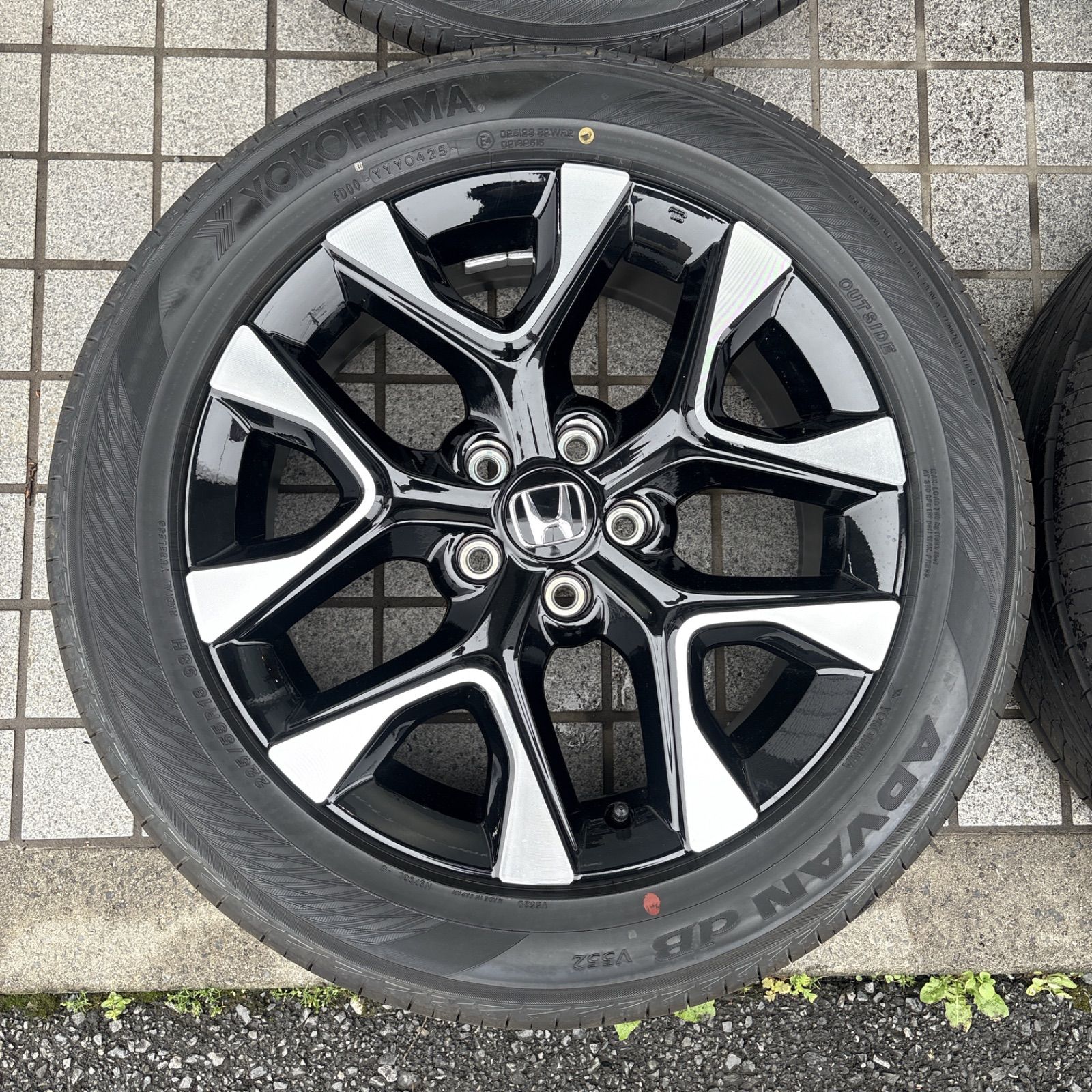 純正ホイール-タイヤセット 225|55r18