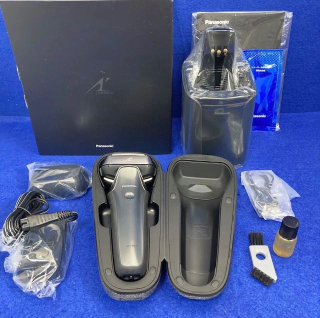 展示美品 未使用☆保証☆Panasonic ES-LS9BX-K LAMDASH ラムダッシュ