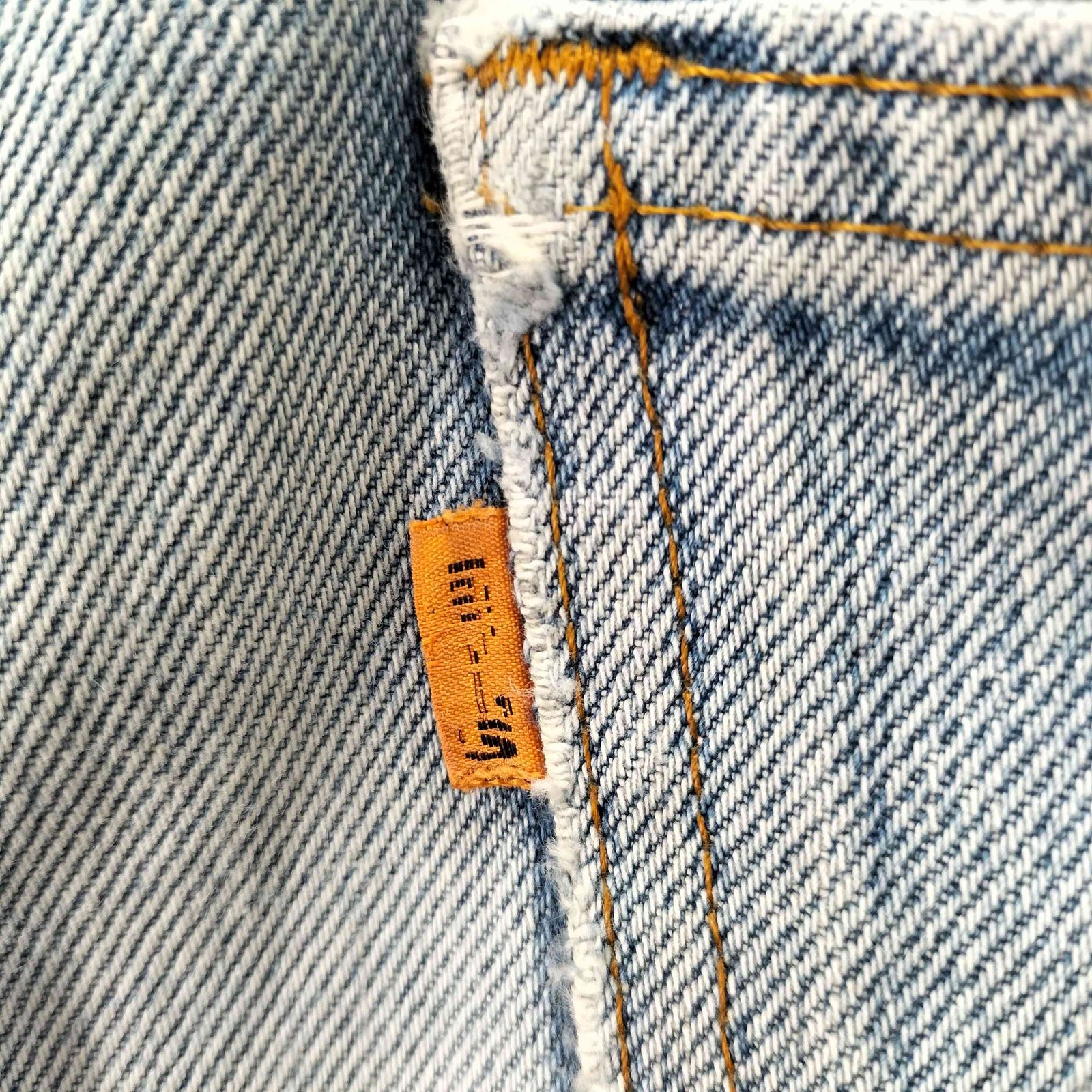 リーバイス Levis 80S USA製 talonジップ オレンジタブ ボタン裏532