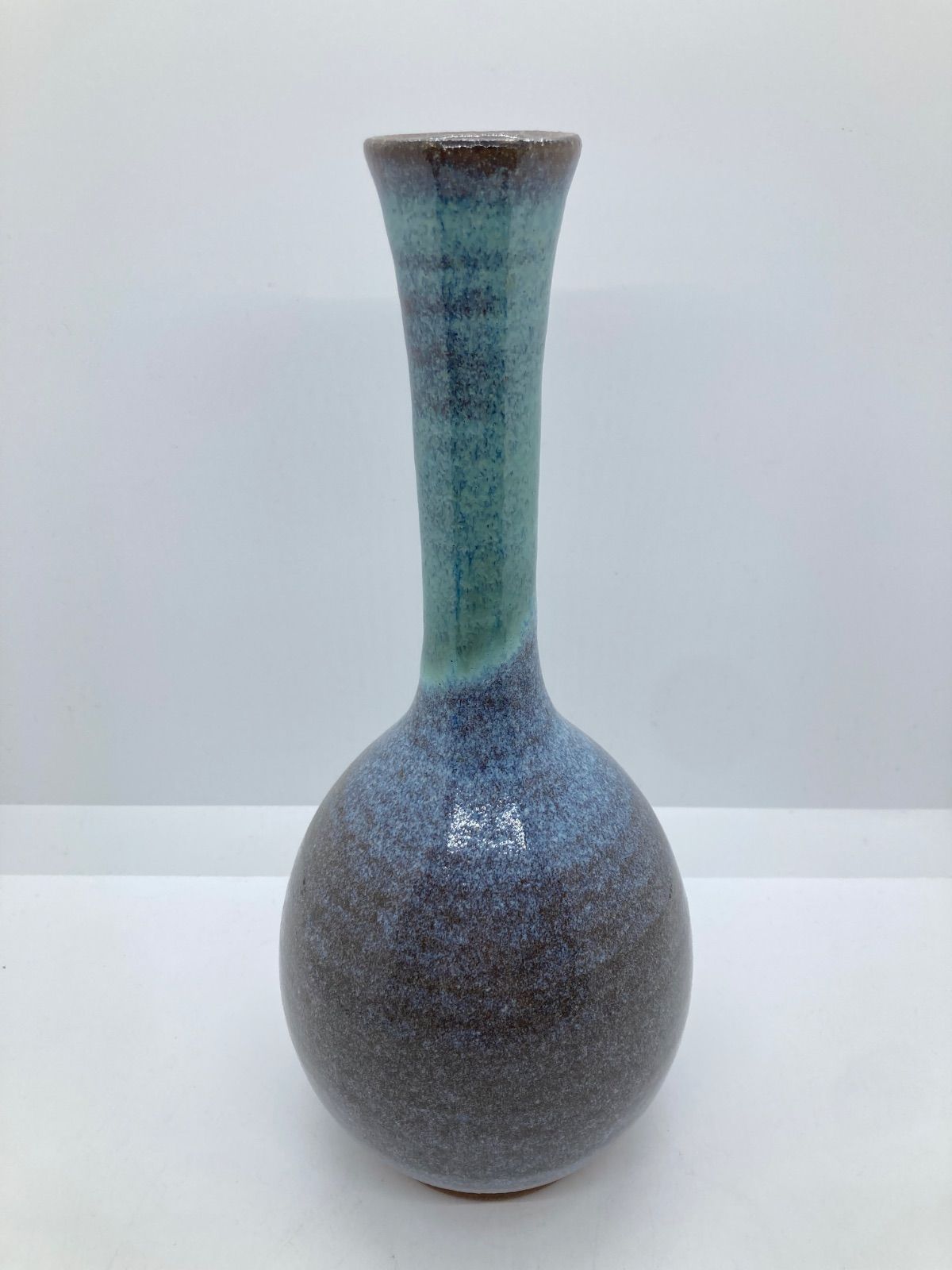 新品】松代焼 鶴首一輪差し 信州 松代 花器 花瓶 一輪挿し 土