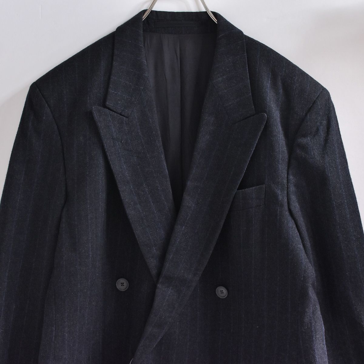 HUGO BOSS ダブルブレストテーラードジャケット ツイード 48