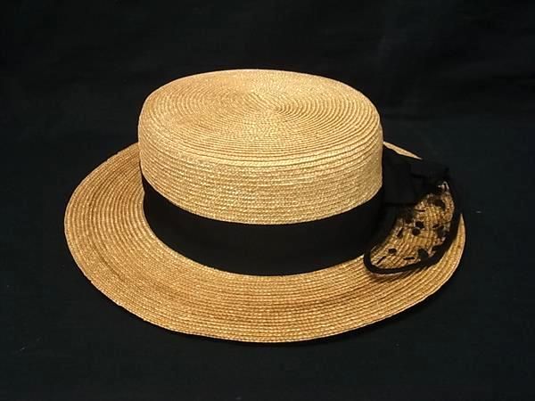 □極美品□ CA4LA カシラ ストロー 麦わら帽子 ハット 帽子 レディース