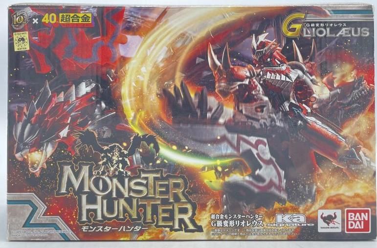 中古】[開封] バンダイ 超合金 モンスターハンター G級変形リオレウス