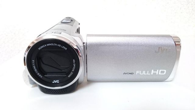JVC ビクター ビデオカメラ Everio エブリオ GZ-HM177-S - メルカリ