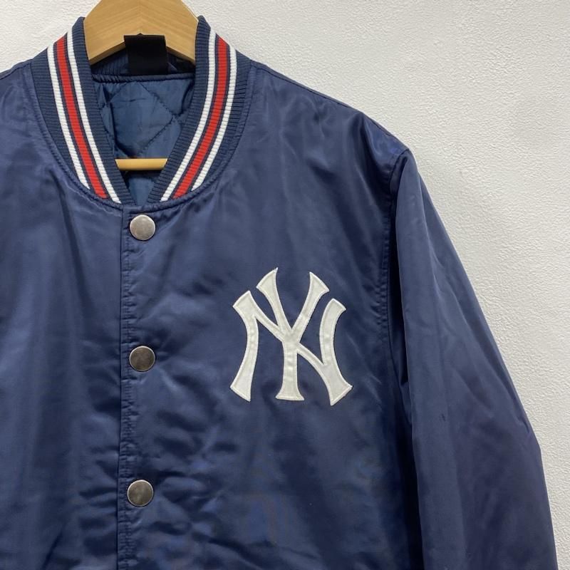 Majestic パデッドサテンジャケット NEW YORK YANKEES