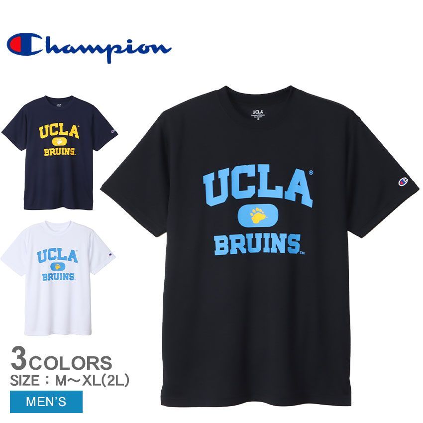 チャンピオン 半袖Tシャツ C3-ZB364 メンズ ショートスリーブTシャツ CHAMPION カラー:01.ホワイト 品番：2433-0455