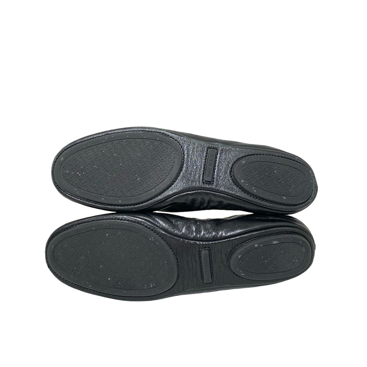 TORY BURCH(トリーバーチ) フラットシューズ 7 M レディース - 黒