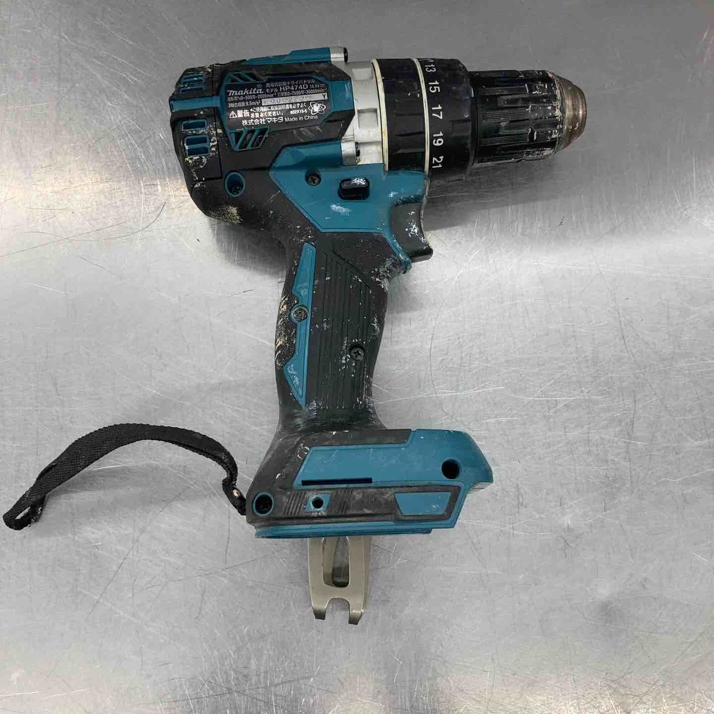 Makita マキタ　ドライバドリル　HP474D 充電器、バッテリー2個付き Makita マキタ ドライバドリル HP474D 充電器、バッテリー2個付き 009