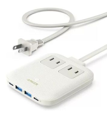 【ホワイト】Anker Nano 最大出力67W 充電ステーション A9129N21 アンカー 急速充電 コンパクト 薄型 小さい スマホ iPhone MacBook Pro