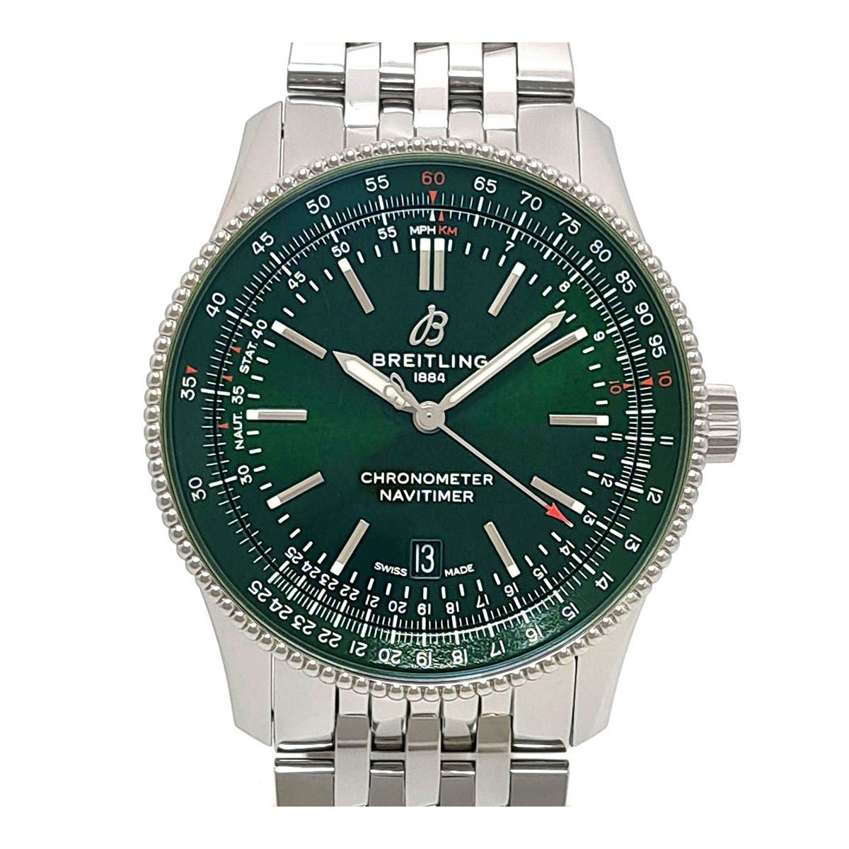 ブライトリング BREITLING A17326 ナビタイマー41 メンズ美品 楽天市場】ブライトリング BREITLING ナビタイマー