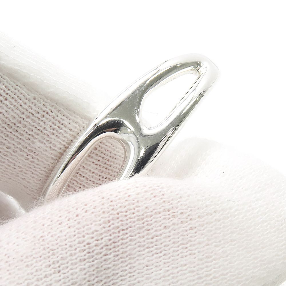 エルメス ピアス パンク アンカー チェーン ピアス SV925シルバー  