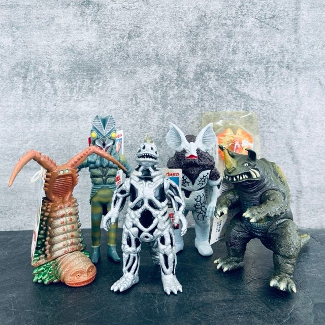 ウルトラ怪獣シリーズ フィギュア 6体セット 初代バルタン星人 イカルス ツインテール等 円谷プロ バンダイ 1984-1994|514252