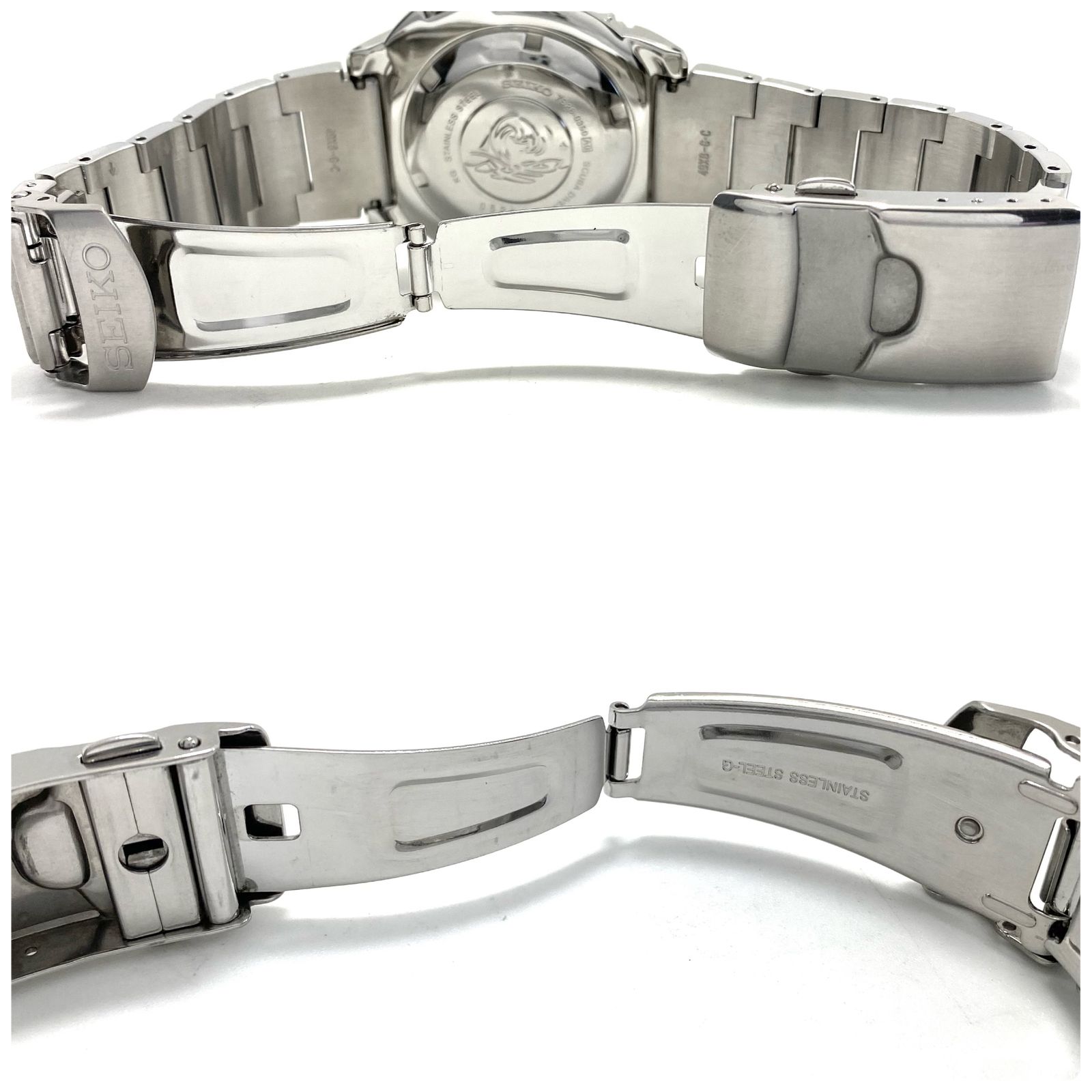 YTM108 グランド セイコー 9587-8000 QZシルバー 美品 腕時計 SEIKO