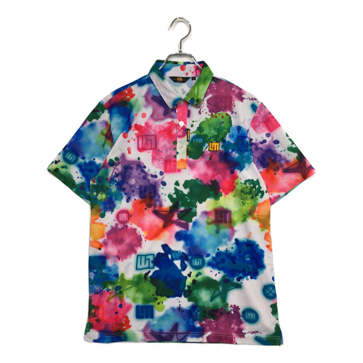 Loudmouth - coco 中古 ラウドマウス LOUDMOUTH メンズ 半袖ポロシャツ M 紺×白 ネイビー×ホワイト ペイント柄 楽天市場】ラウドマウス LOUDMOUTH ゴルフウェア ポロシャツ
