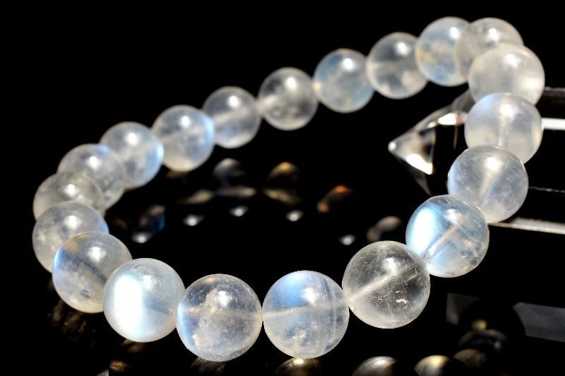 １点物 AA スリランカ産 ブルームーンストーン 9.5mm ブレスレット パワーストーン 天然石 _MA8676 NEXPOTALLINN_EU