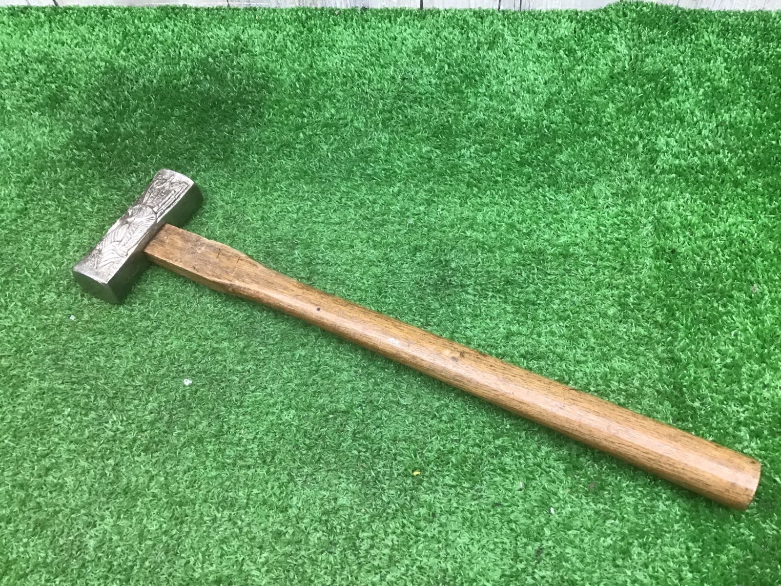人気和工具 品 玄翁 龍虎彫 大文字 ♪金槌 ハンマー トンカチ♪骨董 美術♪アクトツール富山店♪BY