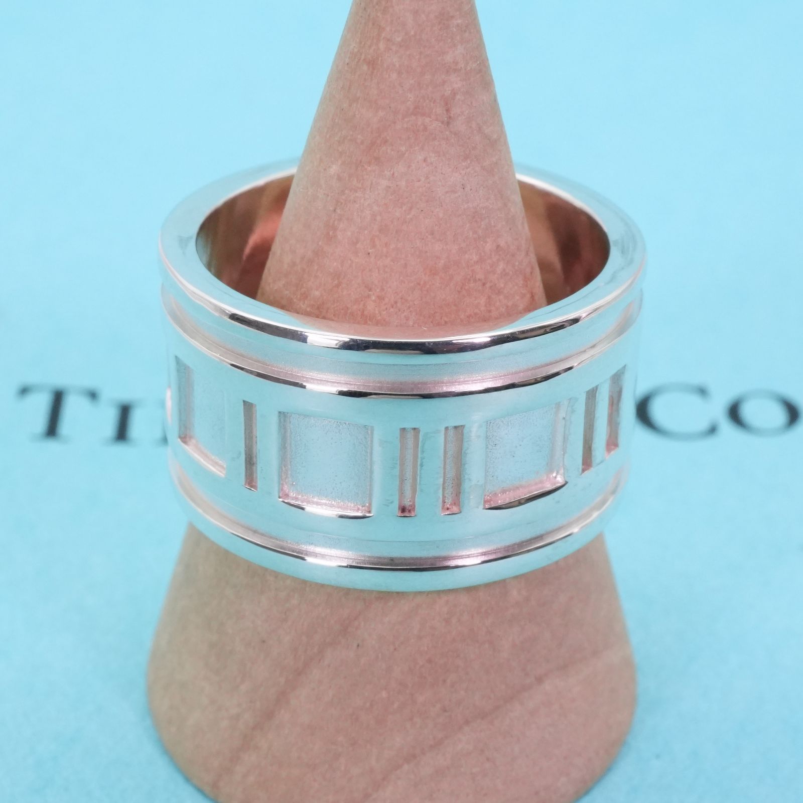 Tiffany&Co. ティファニー アトラス ワイド リング 指輪 14号 楽天市場】【ジュエリー】【新品仕上げ済】TIFFANY&Co