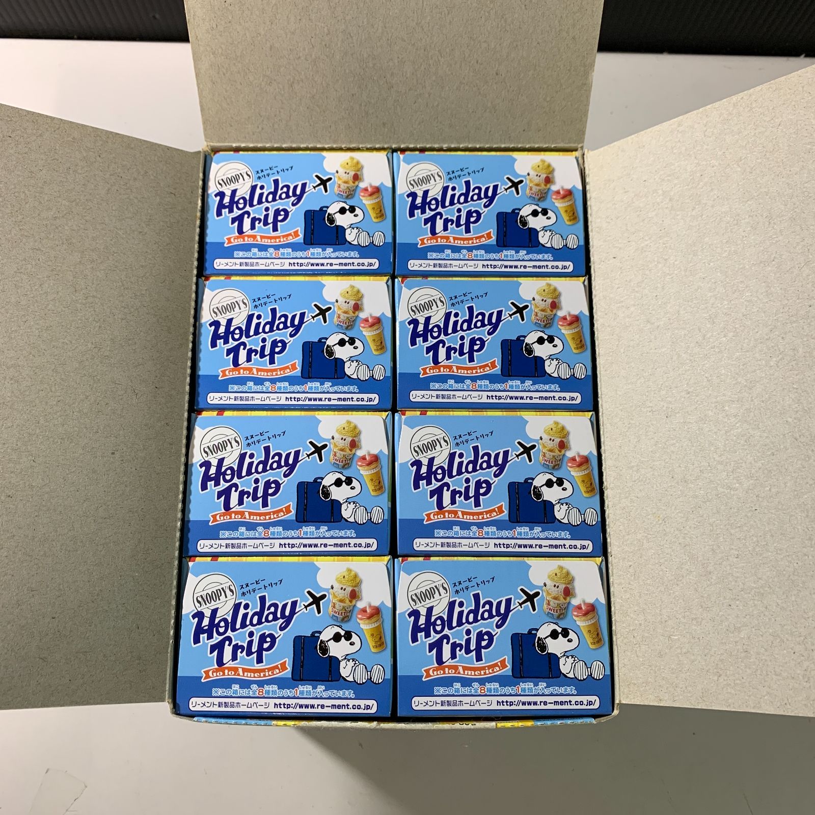 Re-MeNT - 【中古】リーメント SNOOPY&#39;S Holiday Trip Go to America! 全８種セット スヌーピー Re-MeNT[10][249105086982] Re-MeNT - 【中古】リーメント SNOOPY'S Holiday Trip Go to