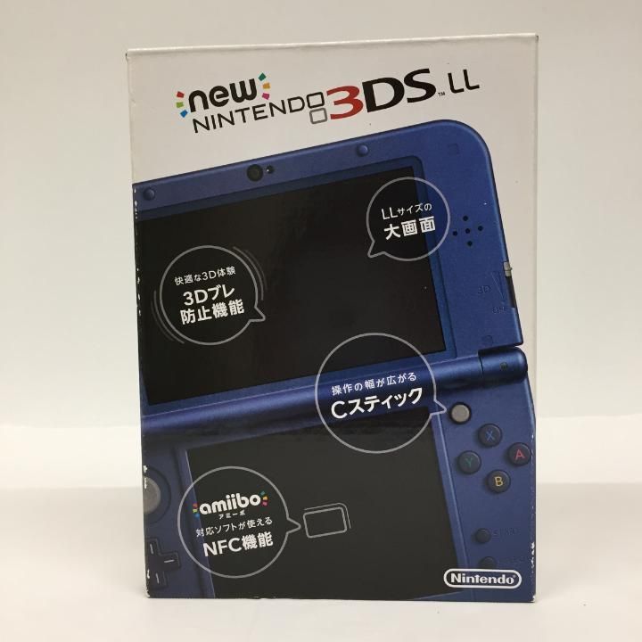 東店24-801-2503】【店舗併売】Newニンテンドー3DSLL本体 メタリック 
