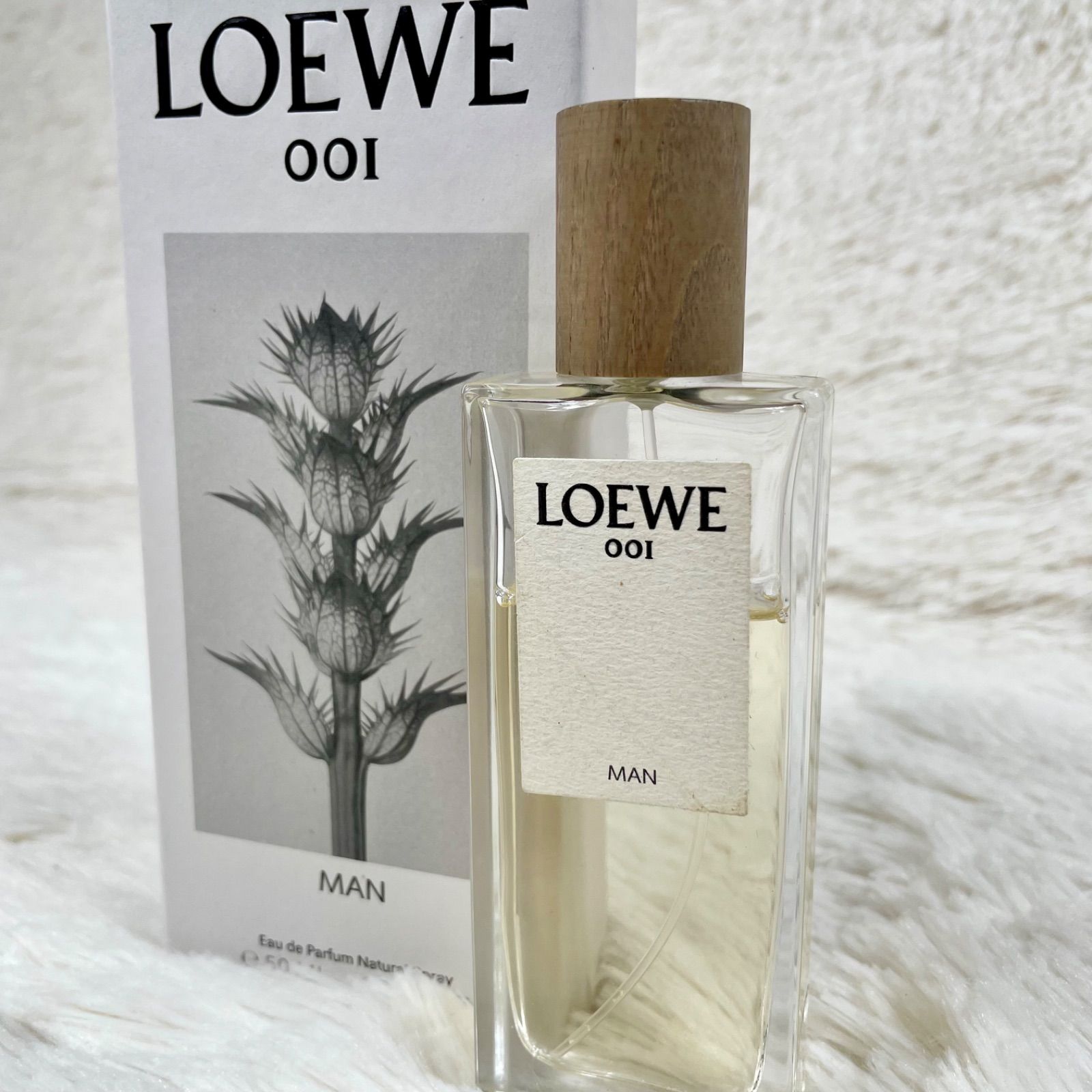 LOEWE 001 MAN 香水 男性用　50ml ロエベ 001 マン オードゥ パルファム 50ml 無色 - LOEWE