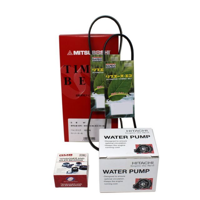 タイミングベルトとファンベルトのセット スズキ カルタス GA21S GB21S H07.01～H08.02用 5点セット MFSZ2004 GT80640 S3-014 4PK815 4PK995 |タイベルセット タイミングベルト タイミングテンショナー