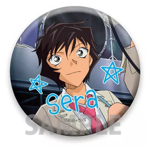 中古】バッジ・ピンズ(キャラクター) 世良真純 「名探偵コナン 缶