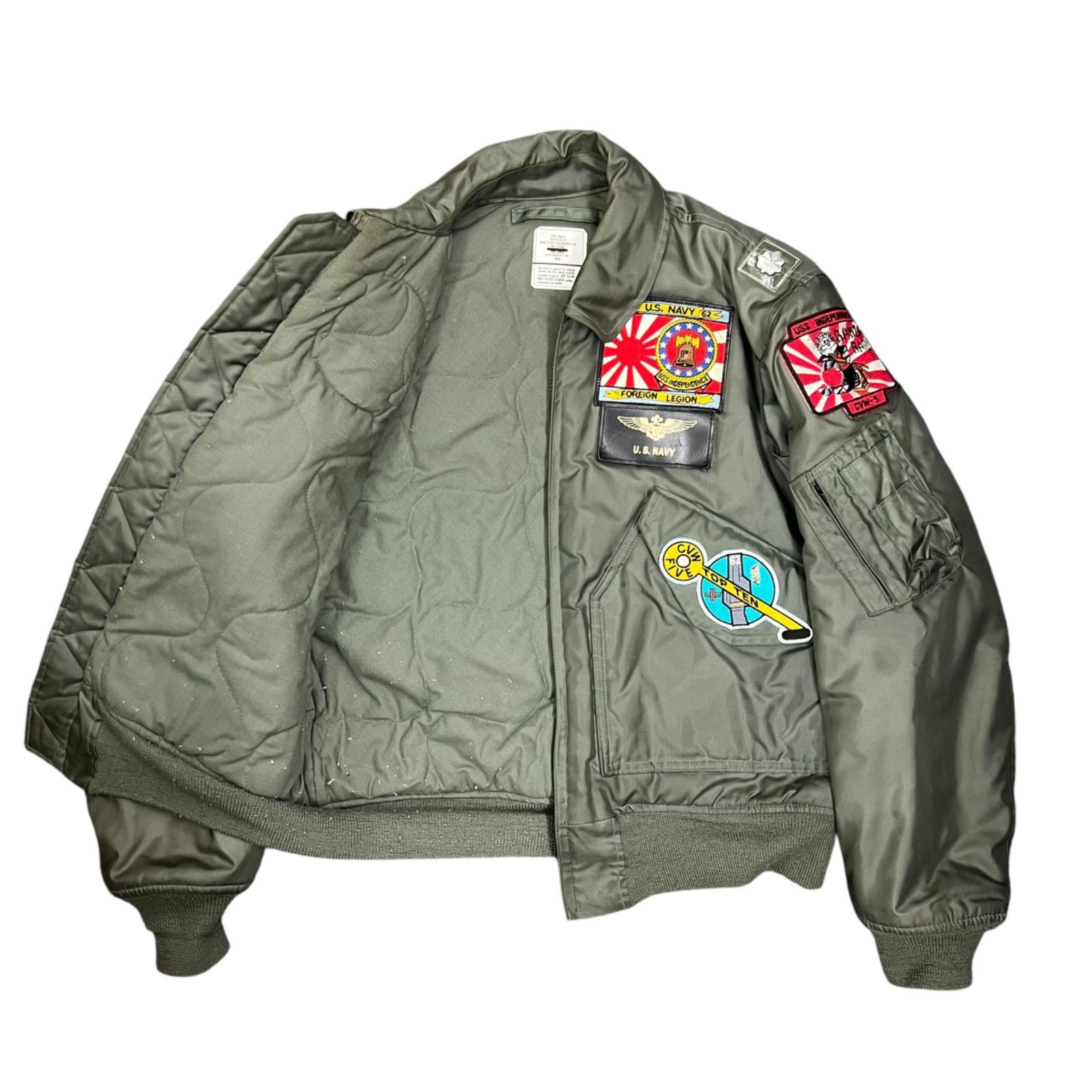 Alpha Industries 90s CWU-45P U.S.AIR FORCE フライトジャケット 