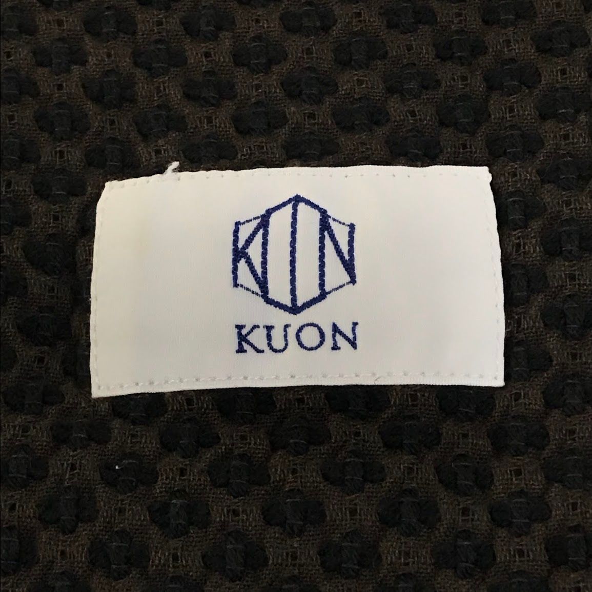 倉吉店】 KUON｜クオン 二重十字刺し子織・カバーオール カバーオール  