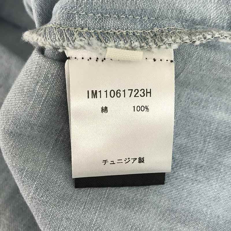 ISABEL MARANT ETOILE / イザベルマランエトワール | IDETY SHIRT デニム フリルシャツ | 34 | インディゴ | レディース ISABEL MARANT ETOILE / イザベルマランエトワール | IDETY