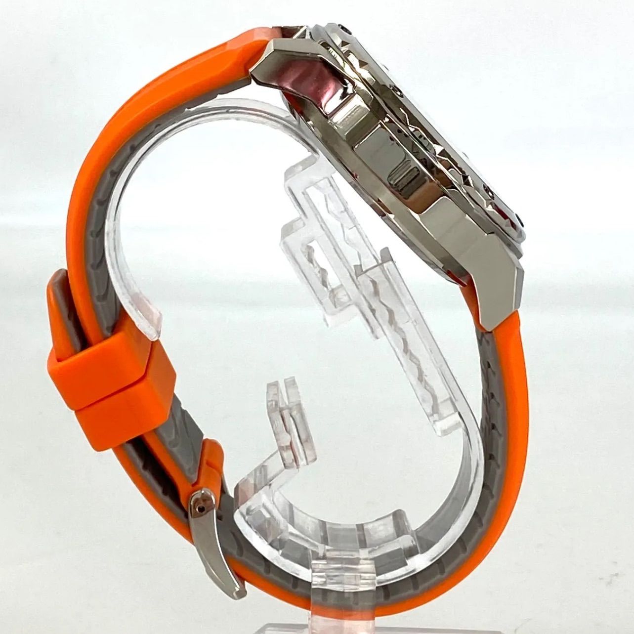 【超美品】【希少】ブローバ マリンスター 98A226 自動巻き 45mm ブローバ マリンスター 98A226 自動巻 セミスケルトン スモール