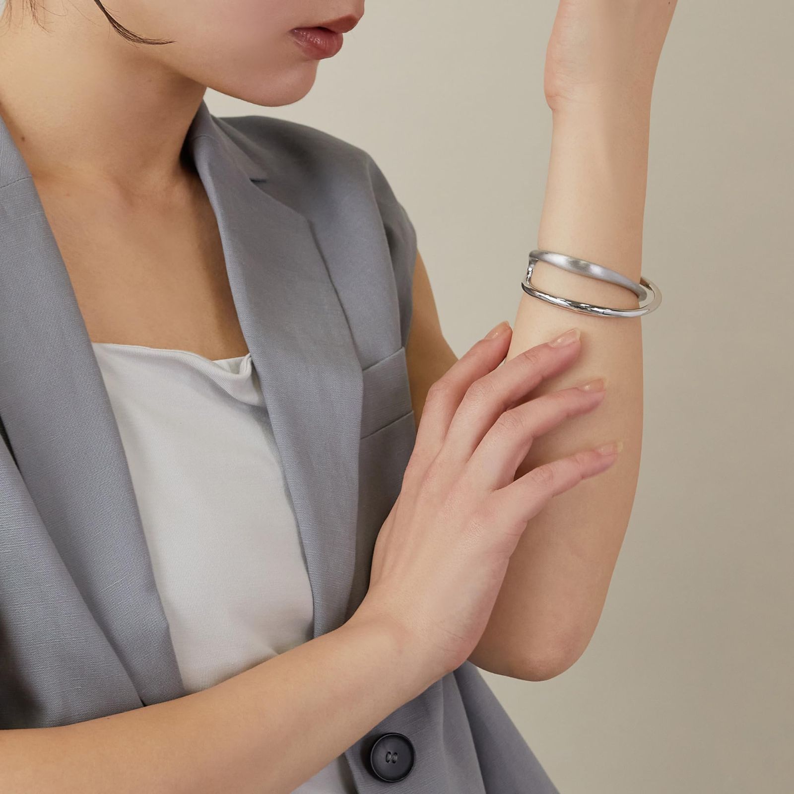 アガット　K10YG　ブレスレット　総重量約0.7g　約16cm アガット K10YG ブレスレット 総重量約0.7g 約16cm