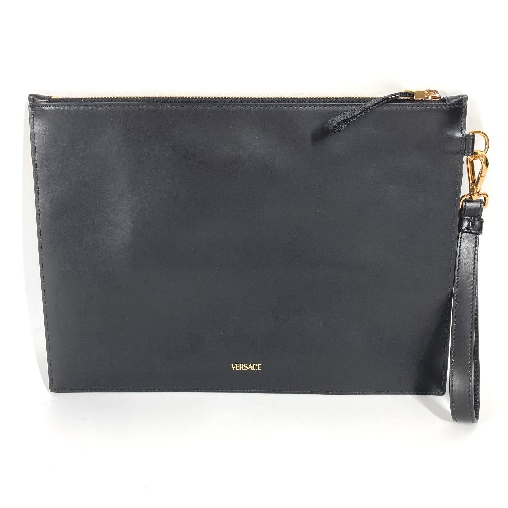 VERSACE ヴェルサーチ クラッチバッグ メデューサ レザー