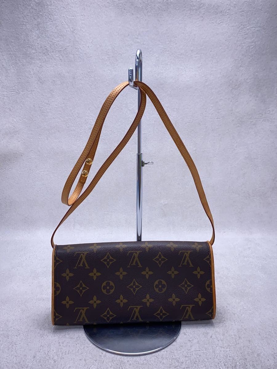 LOUIS VUITTON ポシェット・ツインGM_モノグラム・キャンバス_BRW PVC ブラウン - メルカリ