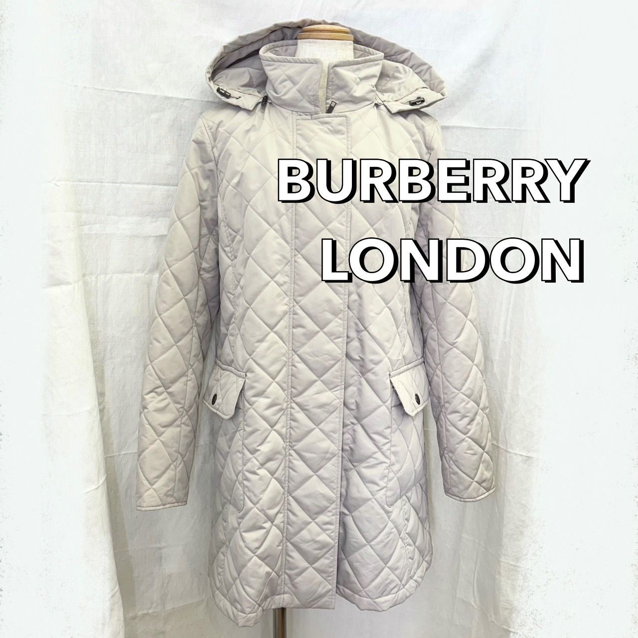 141 バーバリー Burberry キルティングコート ロンドン LONDON 三陽商会