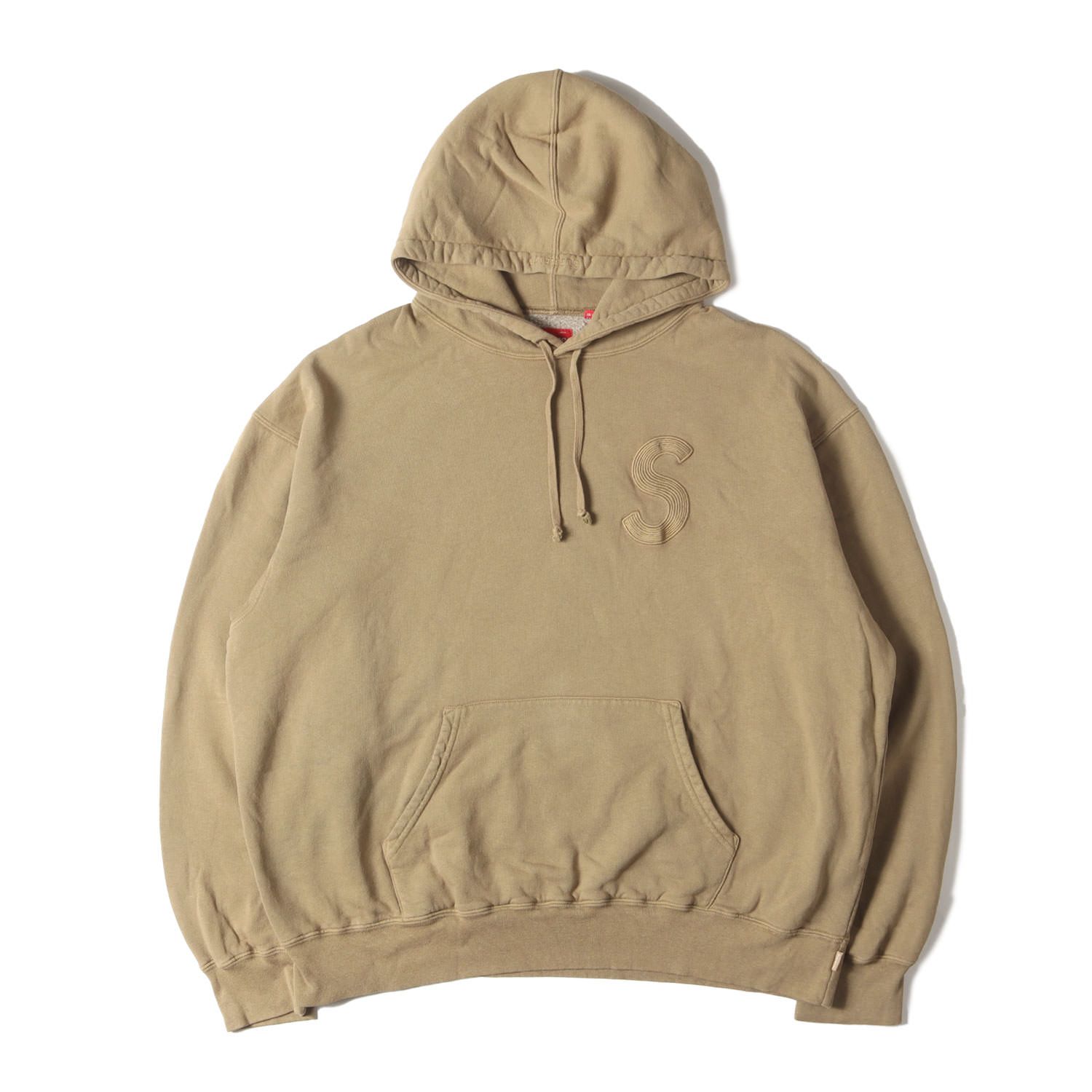 Supreme シュプリーム パーカー サイズ:L 23SS オーバーダイ加工 Sロゴ 