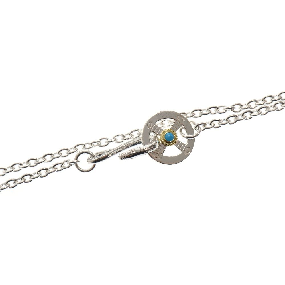 TADY&KINGイーグル フック＆ネイティブホイールGPローズ付きチェーン太