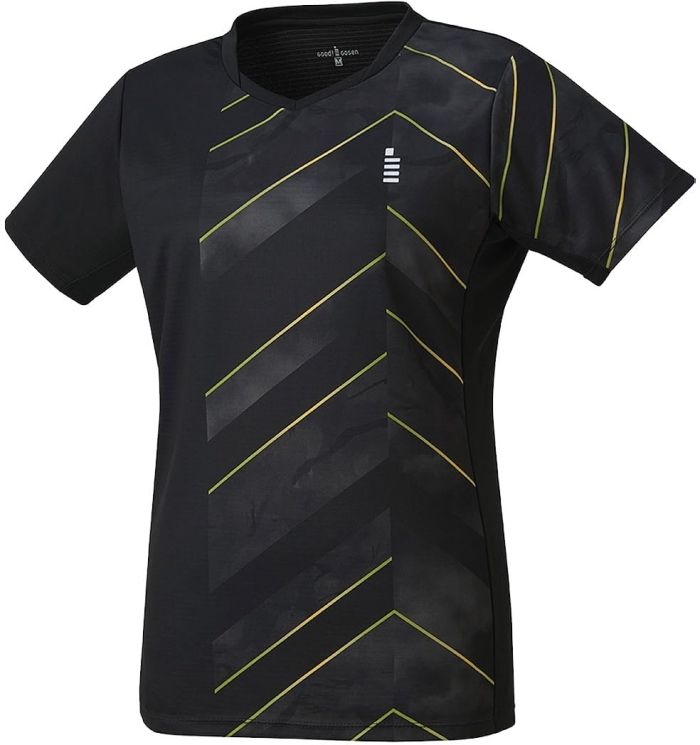 ️新品️アディダス  バドミントン協会合格品 ゲームシャツ ウエア M ブラック