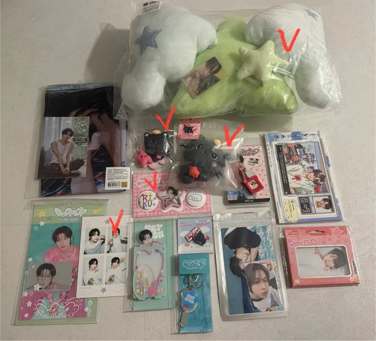 NCT WISH MD トレカ 1万円 リク ポップアップ 購入特典 NCT WISH リク