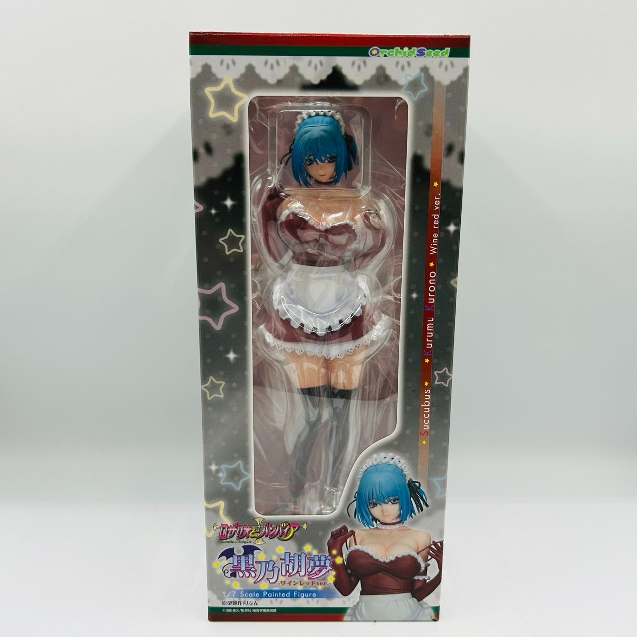 ロザリオとバンパイア 黒乃胡夢 ワインレッド ver. 1/7 スケール