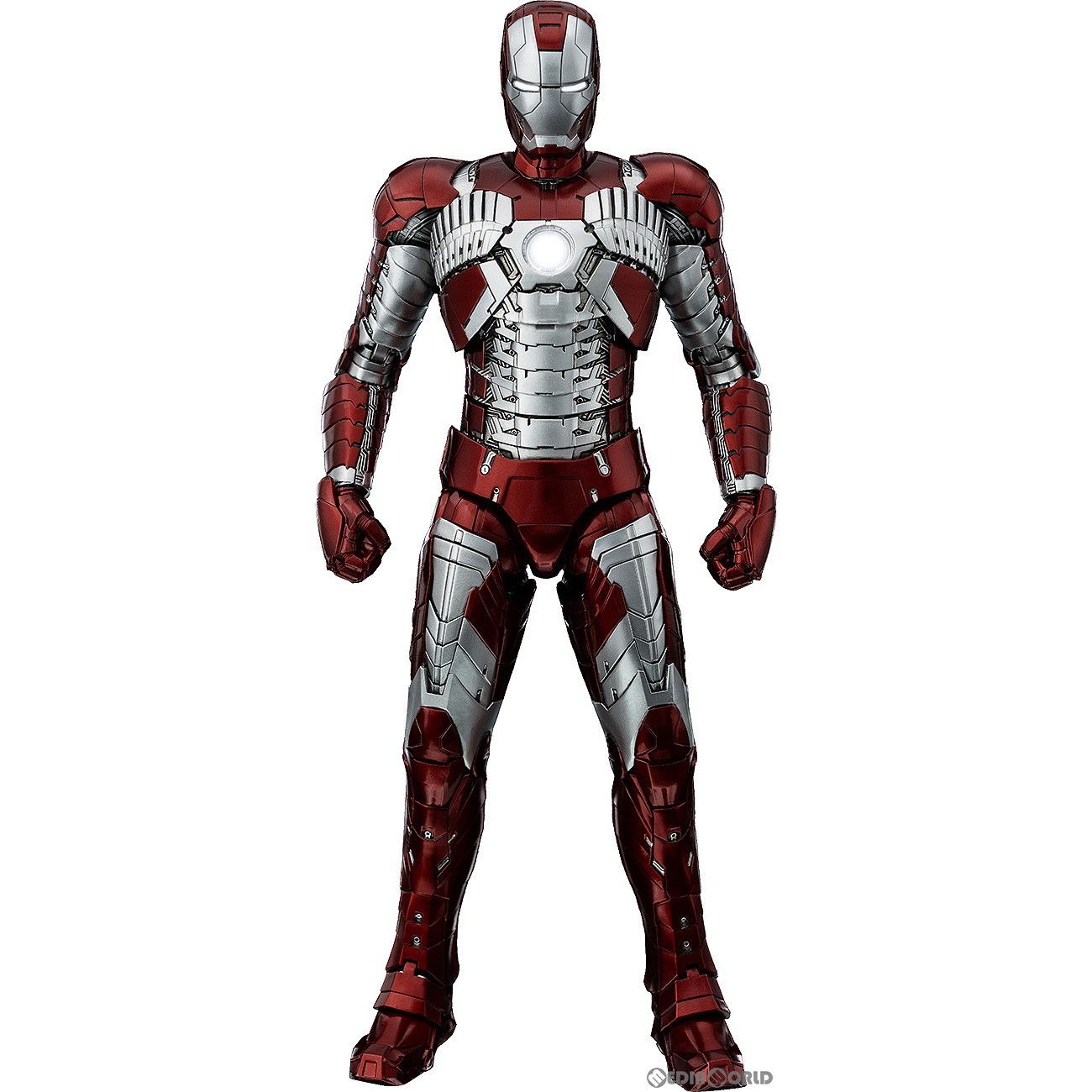 GOOD SMILE COMPANY - DLX Iron Man Mark 5(DLX アイアンマン・マーク5) Marvel Studios: The Infinity Saga(マーベル・スタジオ: インフィニティ・サーガ) 1/12 完成品 可動フィギュア threezero(スリーゼロ)/グ フィギュア DLX Iron Man Mark 5(DLX アイアンマン・マーク5) Marvel