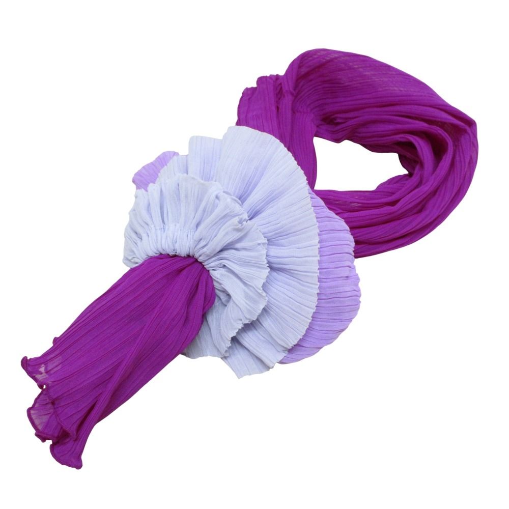 ISSEY MIYAKE　イッセイミヤケ　PLEATS PLEASE　ストール PLEATS PLEASE ISSEY MIYAKE - 美品 プリーツプリーズ イッセイ