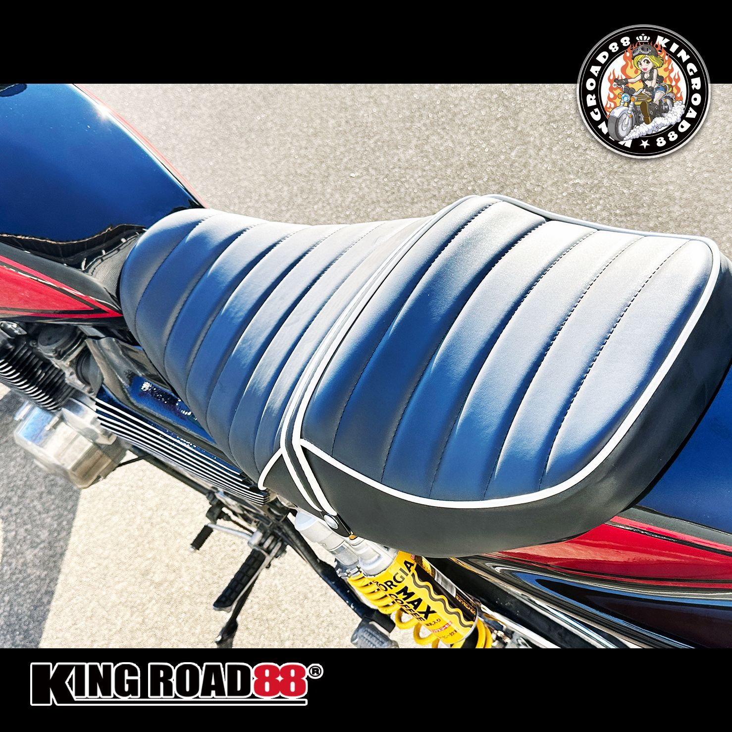 新品　ゼファー　タックロール ゼファー400 Ⅰ型・Ⅱ型 前期 KingRoad88 タックロールシート