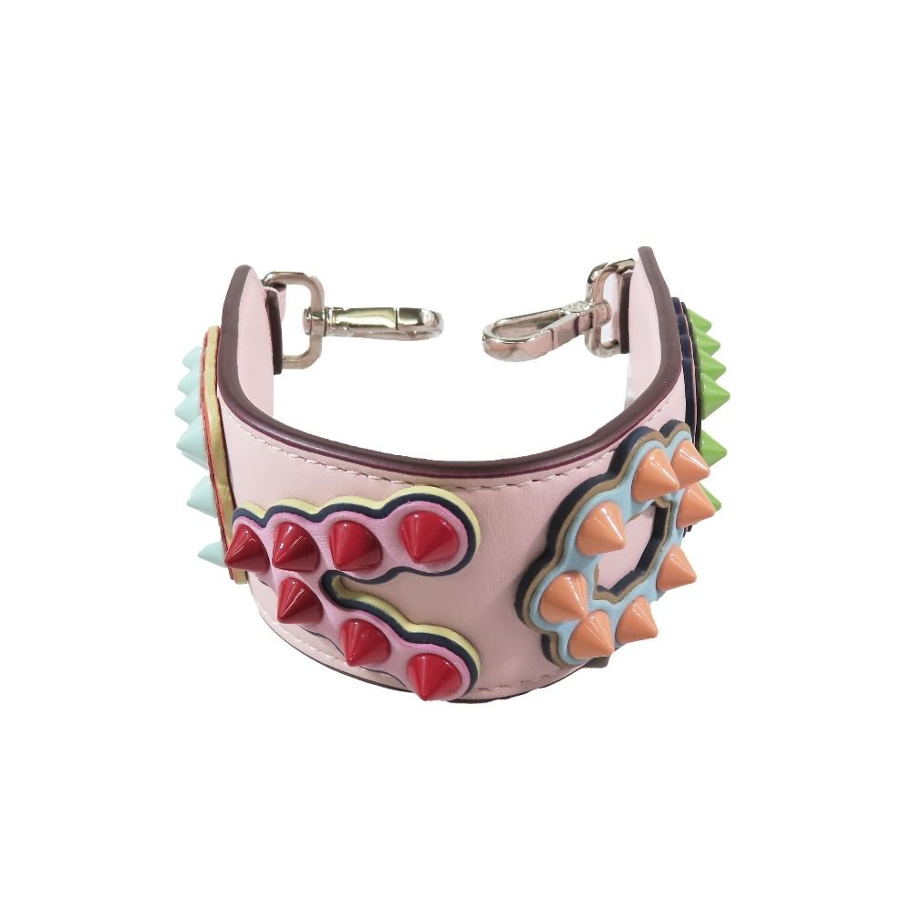 保管袋付き】FENDI ミニ ストラップユー フラワー ロゴ ショルダー