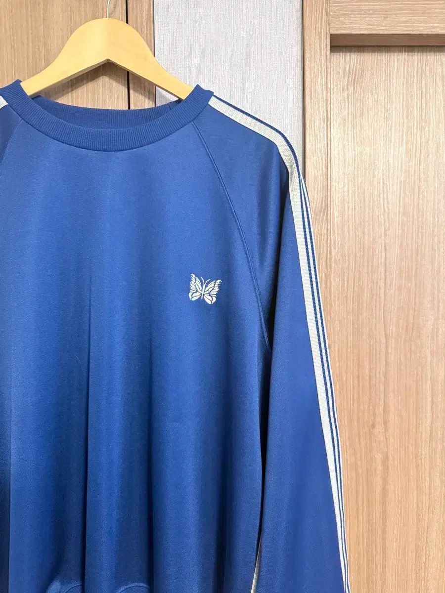 NEEDLES ニードルズ ロイヤルブルー セットアップ トップス xl ボトムス l WWW_OLIVIERBERNSTEIN_COM