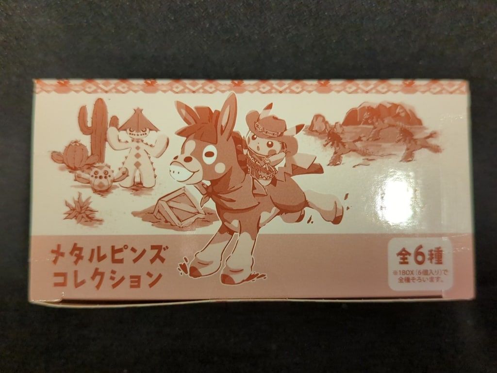 ポケモンセンターメタルピンズコレクション Run Run ! Desert 全種 メタルピンズコレクション Run Run ! Desert BOX ｜【公式