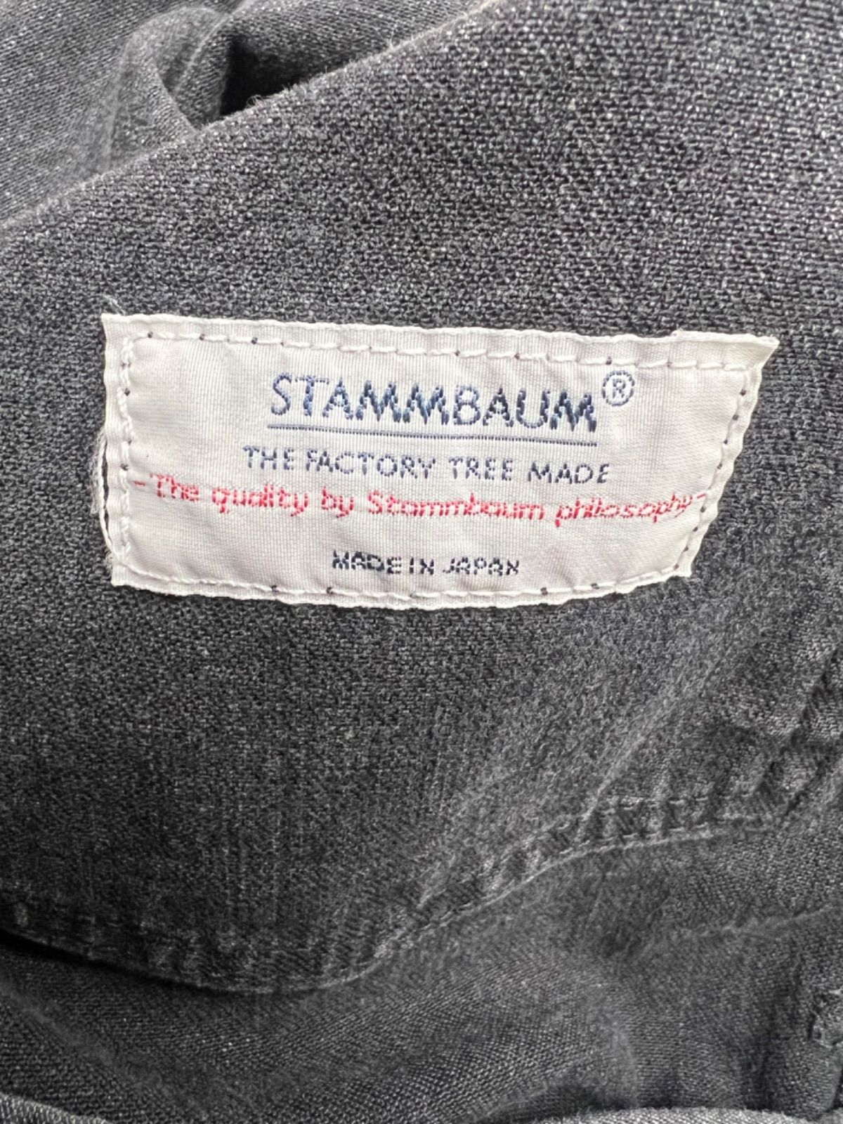 STAMMBAUM BLACK DENIM JACKET ブラック デニム ジャケット L